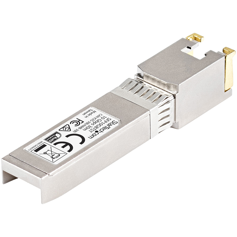 StarTech SFP10GBTCST SFP to RJ45 Cat6/Cat5e Transceiver